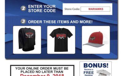 Warhawks Online Store now up for Christmas!