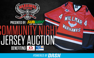 WarHawks Community Jersey Auction