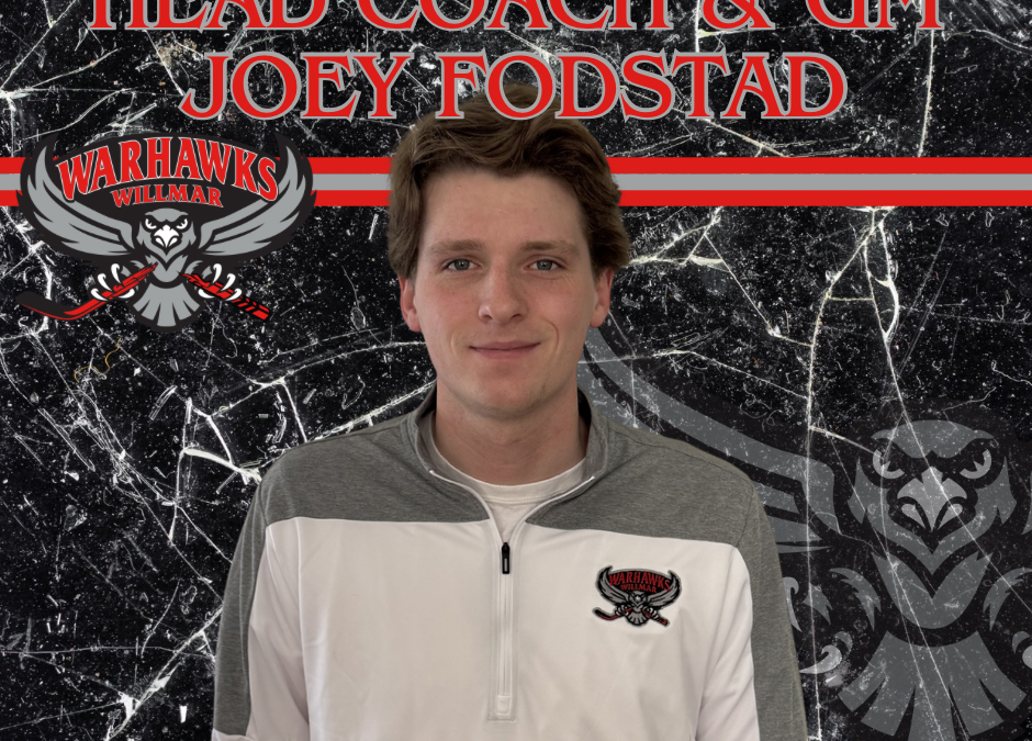 WARHAWKS HIRE JOEY FODSTAD AS NEW HEAD COACH & GM