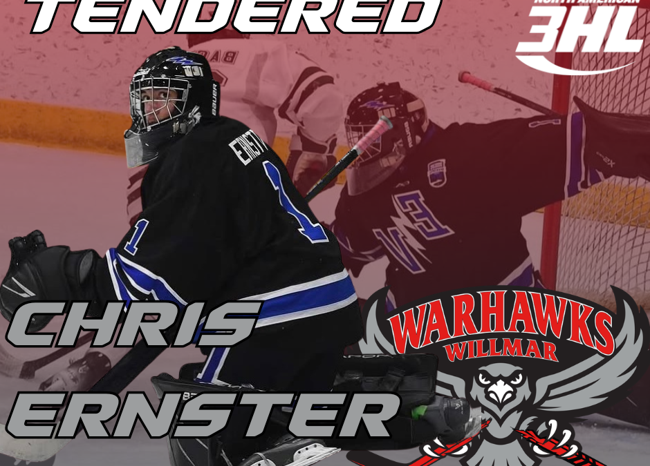 ERNSTER TENDERS WITH THE WARHAWKS